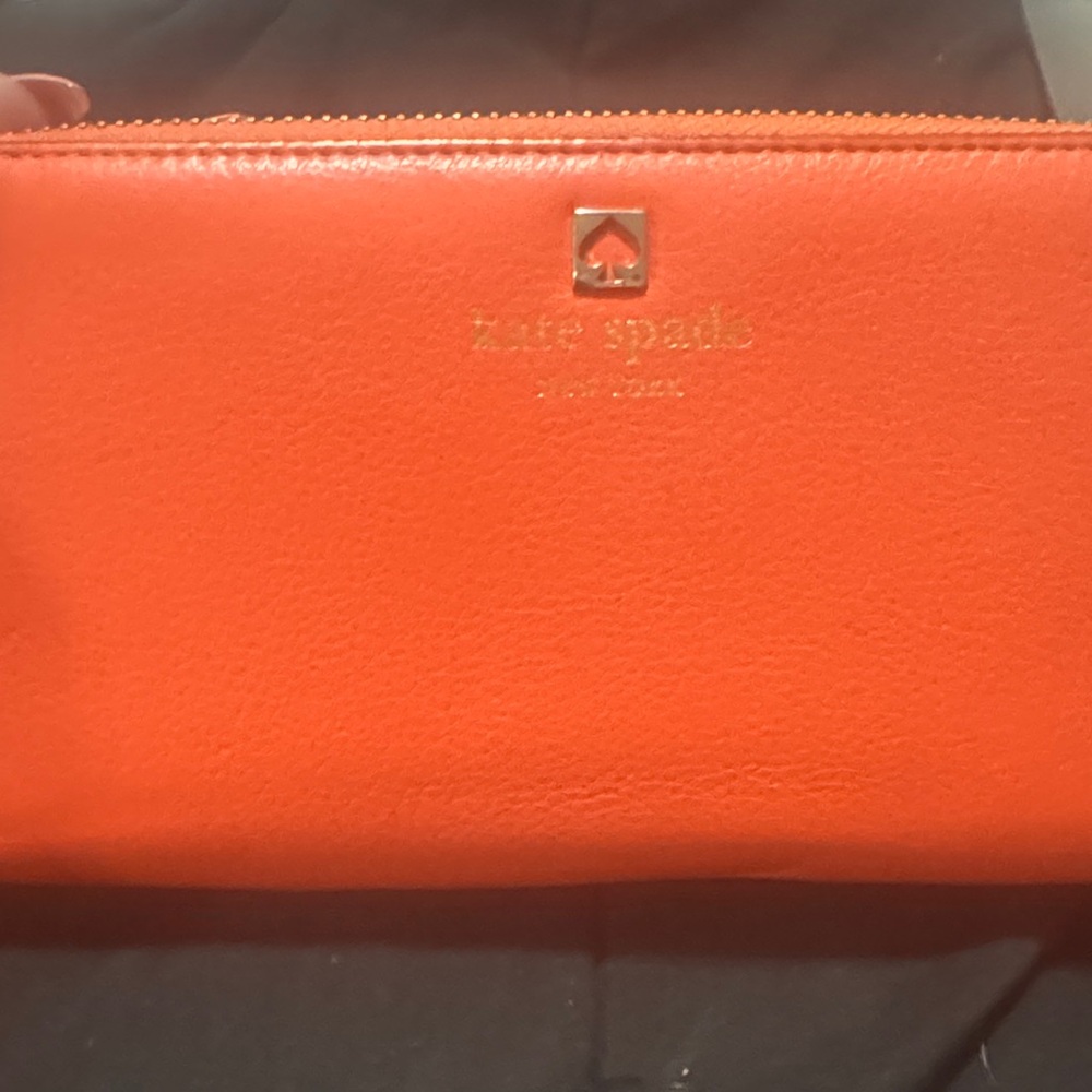 Kate Spade Vibrant Orange Wallet